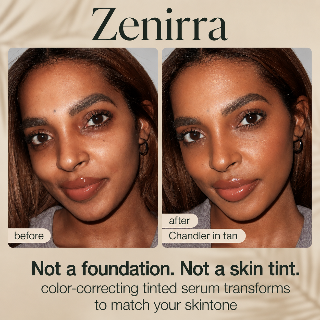 summer skin essentials - CC color-correcting tinted serum + creaseless SPF 30 mineral setting powder