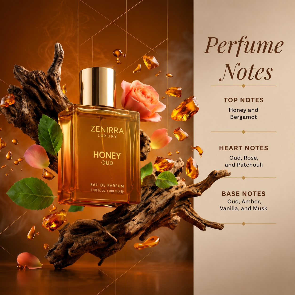 Honey Agarwood Perfume