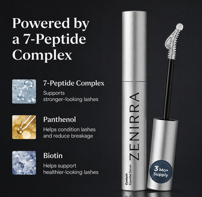 Zenirra™ Eyelash Growth Serum | Longer, Fuller Looking Lashes | Buy 1 Get 1 FREE + Up to 20% OFF