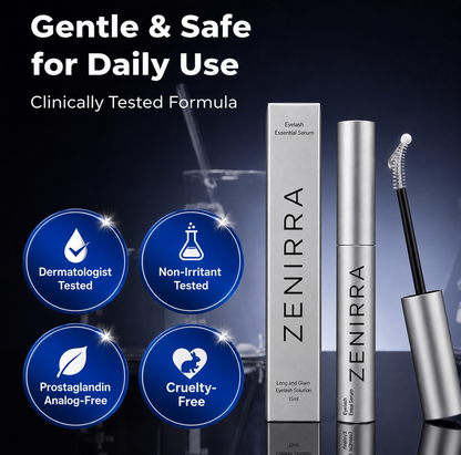 Zenirra™ Eyelash Growth Serum | Longer, Fuller Looking Lashes | Buy 1 Get 1 FREE + Up to 20% OFF